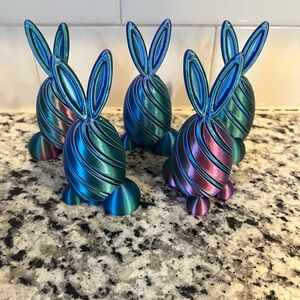 3D Printed Bunny Fidget - Bundle of 5